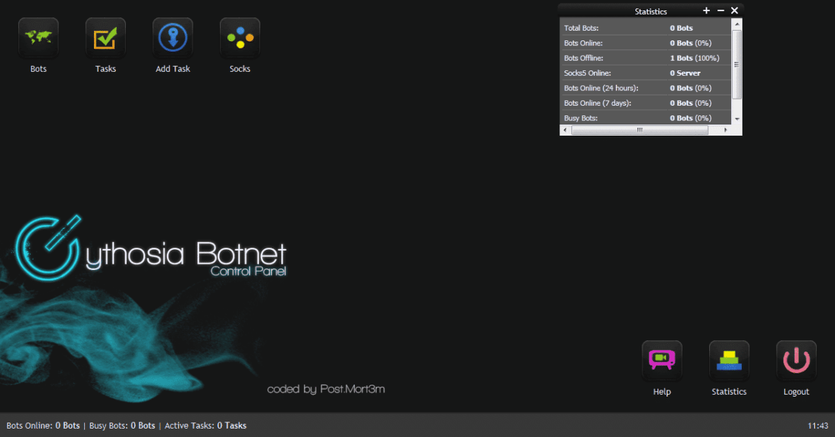 Cythosia Botnet v3 [Webpanel + Builder]